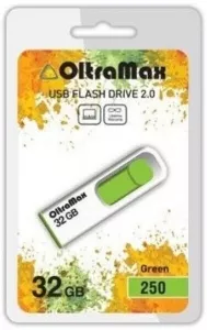 USB Flash Oltramax 250 32GB (зеленый) (OM-32GB-250-Green) фото