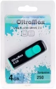 USB Flash Oltramax 250 4GB (бирюзовый) (OM-4GB-250-Turquoise) фото
