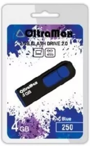 USB Flash Oltramax 250 4GB (синий) (OM-4GB-250-Blue) фото
