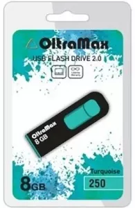 USB Flash Oltramax 250 8GB (бирюзовый) (OM-8GB-250-Turquoise) фото