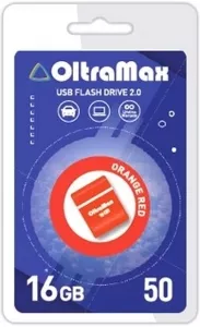 USB Flash Oltramax 50 16GB (оранжевый) фото