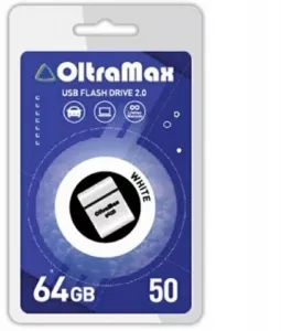 USB Flash Oltramax 50 64GB (белый) фото