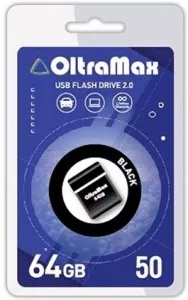 USB Flash Oltramax 50 64GB (черный) фото