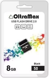 USB Flash Oltramax 50 8GB (черный) фото