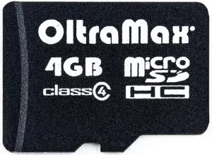 Карта памяти Oltramax microSDHC Class 4 4GB фото