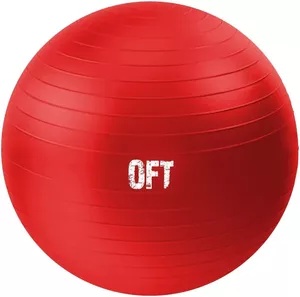 Гимнастический мяч Original FitTools FT-GBR-65RD фото