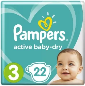 Подгузники Pampers Active Baby-Dry 3 Midi (6-10 кг) 22 шт фото