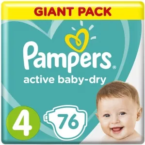 Подгузники Pampers Active Baby-Dry 4 Maxi (9-14 кг) 76 шт фото