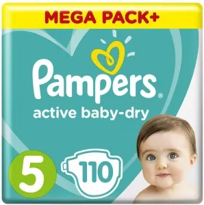 Подгузники Pampers Active Baby-Dry 5 Junior (11-16 кг) 110 шт фото