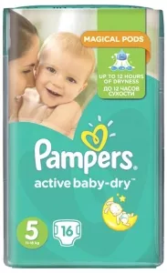 Подгузники Pampers Active Baby-Dry 5 Junior (11-16 кг) 16 шт фото