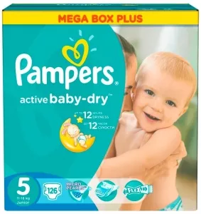 Подгузники Pampers Active Baby-Dry 5 Junior (11-18 кг) 126 шт фото