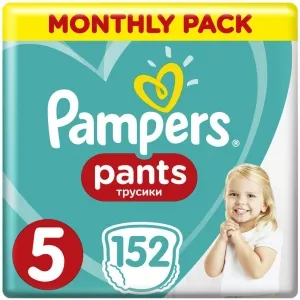 Трусики Pampers Pants 5 Junior (12-17 кг) 152 шт icon