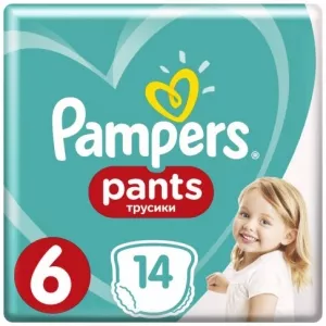 Pampers Pants 6 Extra Large (15+ кг) 14 шт