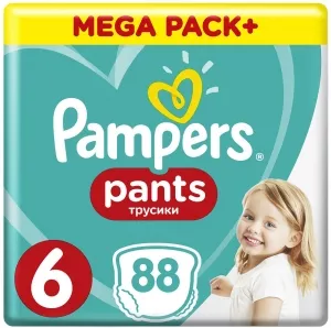 Трусики Pampers Pants 6 Extra Large (15+ кг) 88 шт фото