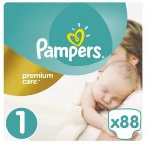 Подгузники Pampers Premium Care 1 Newborn (2-5 кг) 88 шт фото