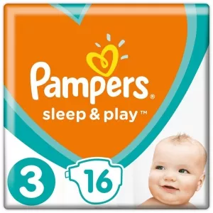 Подгузники Pampers Sleep &#38; Play 3 Midi (6-10 кг) 16 шт фото