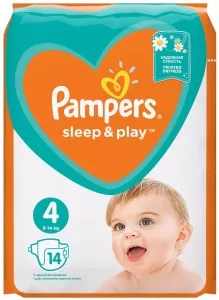 Подгузники Pampers Sleep &#38; Play 4 Maxi (9-14 кг) 14 шт фото