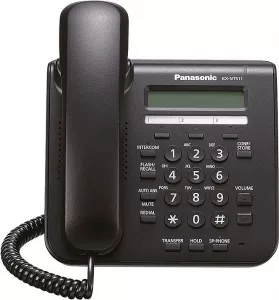 Проводной телефон Panasonic KX-NT511A Black фото