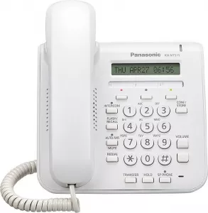 Проводной телефон Panasonic KX-NT511A White фото