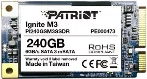 Жесткий диск SSD Patriot Ignite M3 (PI240GSM3SSDR) 240 Gb фото