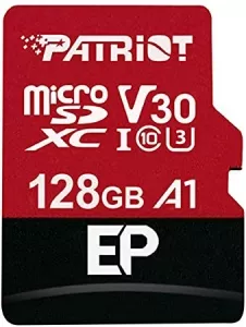 Карта памяти Patriot microSDXC EP Series PEF128GEP31MCX 128GB (с адаптером) фото