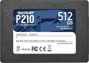 Жесткий диск SSD Patriot P210 (P210S512G25) 512Gb фото