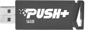 USB Flash Patriot Push+ 16GB (черный) фото