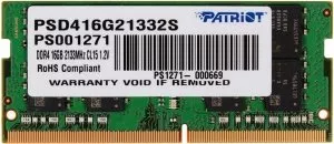 Модуль памяти Patriot Signature Line PSD44G213382S DDR4 PC4-17000 4Gb фото