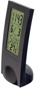 Электронные часы Perfeo Glass PF-SL2098 Black фото