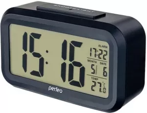 Электронные часы Perfeo Snuz PF-S2166 Black фото