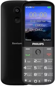 Philips Xenium E227 (темно-серый) фото