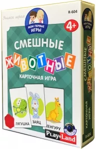 Настольная игра Play Land Смешные животные фото