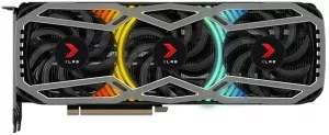 Видеокарта PNY GeForce RTX 3080 10GB XLR8 Revel Epic-X RGB Triple Fan LHR фото