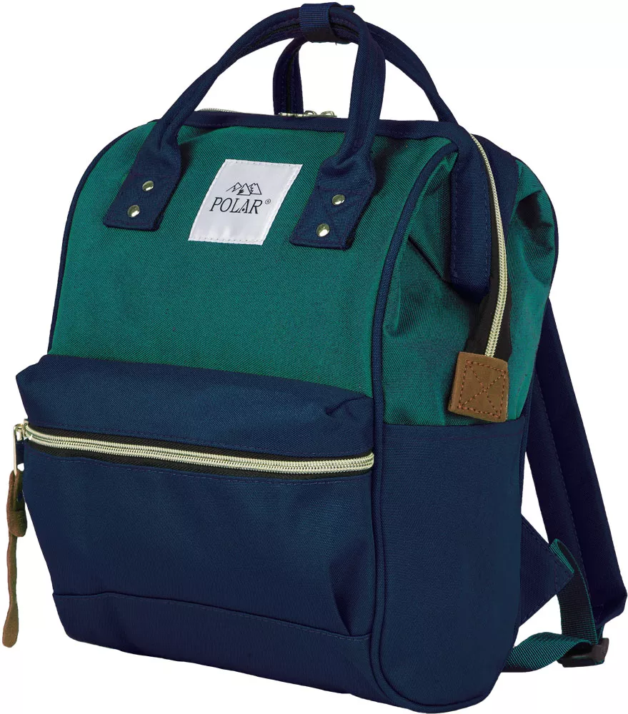Рюкзак Polar 17198 зеленый/синий фото
