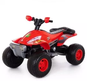 Детский электроквадроцикл Полесье Molto Elite 5 12V (красный) фото