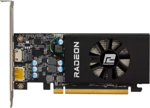 Видеокарта PowerColor Radeon RX 6400 Low Profile 4GB GDDR6 AXRX 6400 LP 4GBD6-DH фото