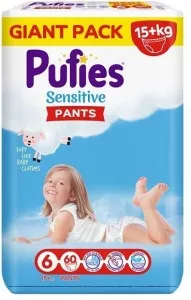 Трусики Pufies Pants Sensitive 6 Extra Large (60 шт) фото
