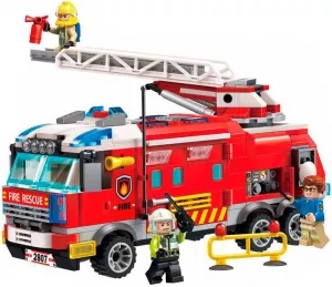 Конструктор Qman Fire Rescue 2807 Пожарная машина фото