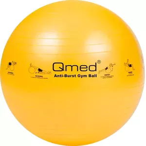 Гимнастический мяч Qmed ABS Gym Ball 45 см (желтый) фото