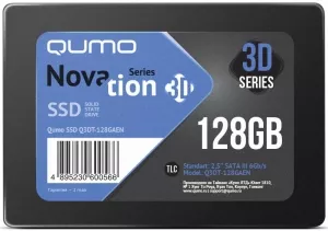 Жесткий диск SSD Qumo Novation 3D TLC (Q3DT-128GAEN) 128Gb фото