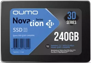 Жесткий диск SSD Qumo Novation 3D TLC (Q3DT-240GPBN) 240Gb фото