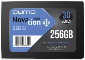 Жесткий диск SSD QUMO Novation 3D TLC 256GB Q3DT-256GSCY фото