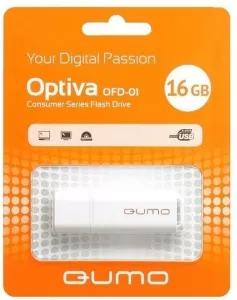 USB Flash QUMO Optiva 01 16GB (белый) фото