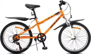 Детский велосипед Racer Turbo 1.0 2021 (оранжевый) фото