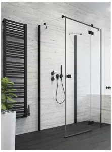 Душевой угол Radaway Essenza New Black KDJ+S 100x80 фото