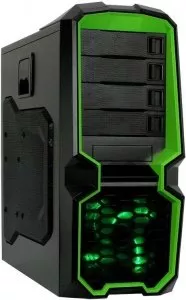 Корпус для компьютера Raidmax Blackstorm Green фото