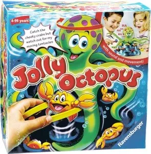Настольная игра Ravensburger Jolly Octopus (Веселый осьминог Джолли) фото