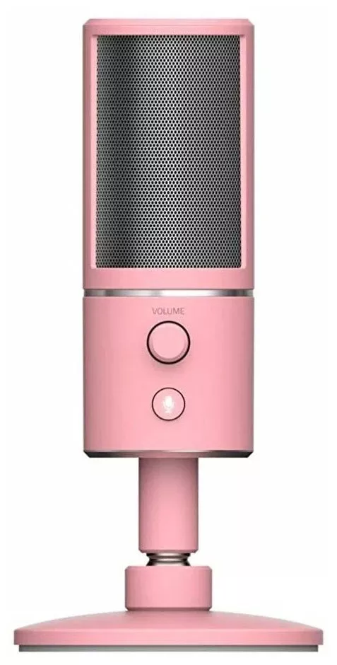Проводной микрофон Razer Seiren X Quartz Pink фото