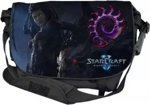 Сумка для ноутбука Razer StarCraft II Zerg Edition Messenger Bag фото