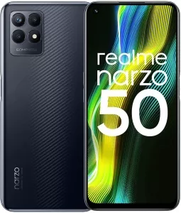 Смартфон Realme Narzo 50 RMX3286 4GB/128GB черный (международная версия) icon